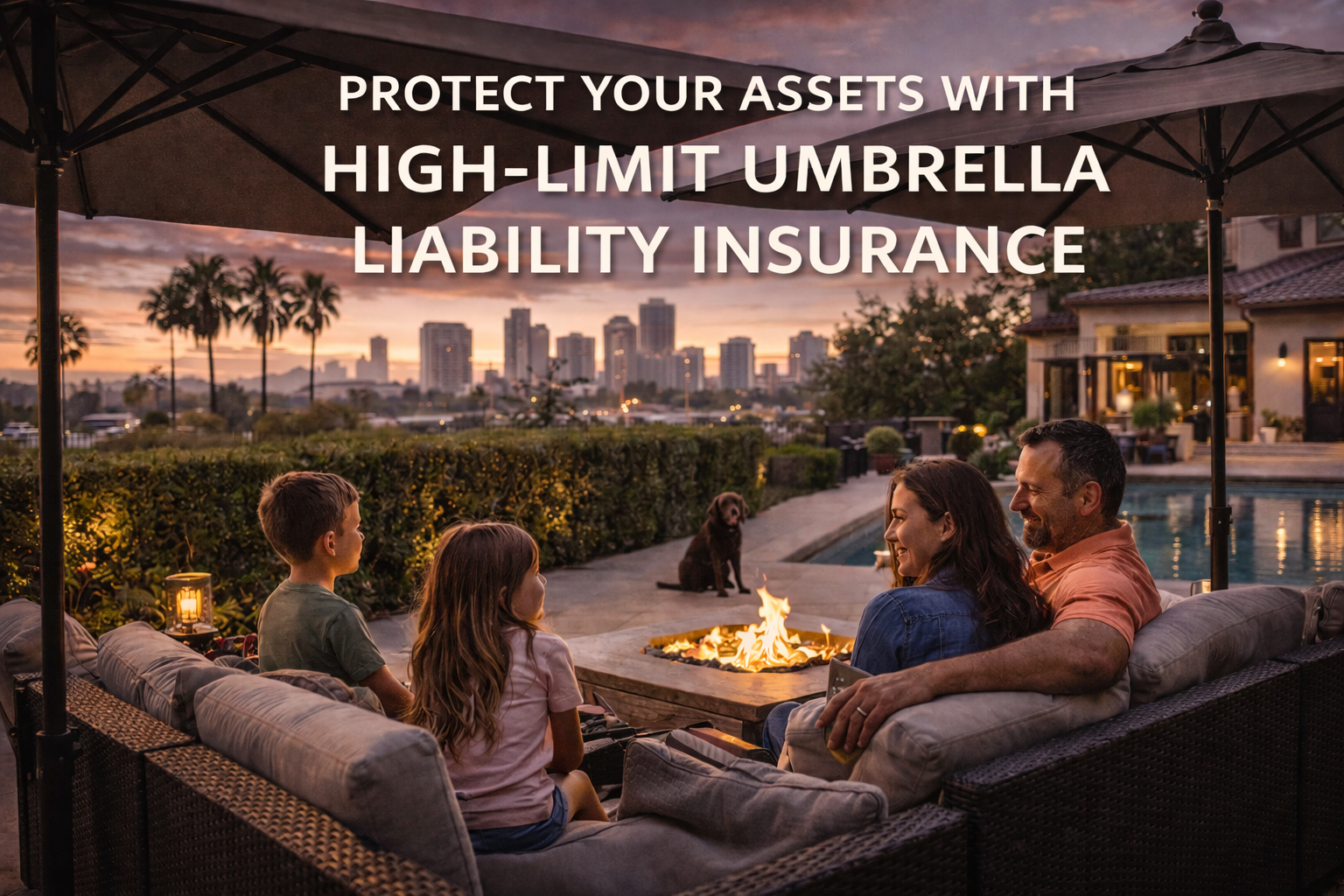 Hogar y vehiculos en San Diego que representan seguro umbrella de responsabilidad